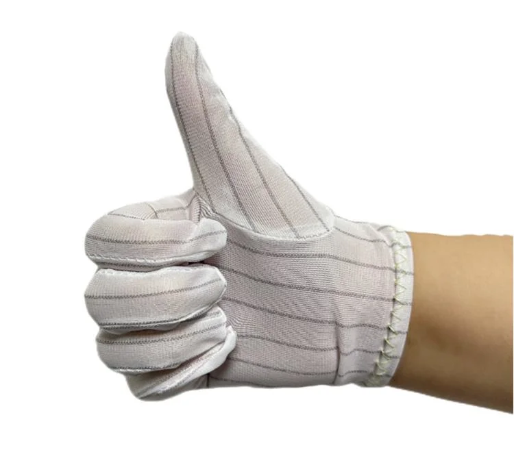 Anti-Static Gloves High Quality Dispensing Anti-Slip Plastic Belt Safety Gloves