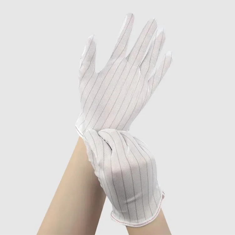 Anti-Static Gloves High Quality Dispensing Anti-Slip Plastic Belt Safety Gloves