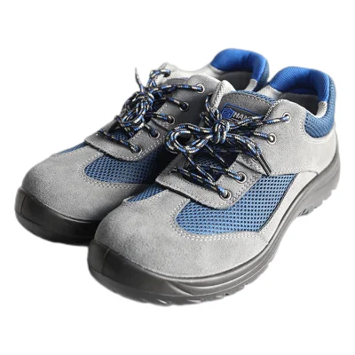 Sapatos de segurança para trabalho de verão com isolamento antiderrapante