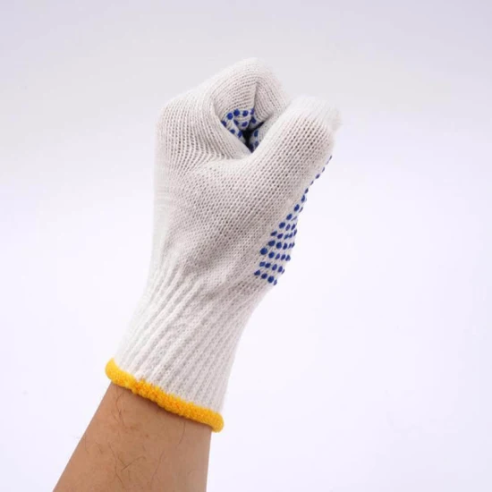 Luvas de proteção para as mãos resistentes ao impacto 13G e TPR para trabalho de trabalho