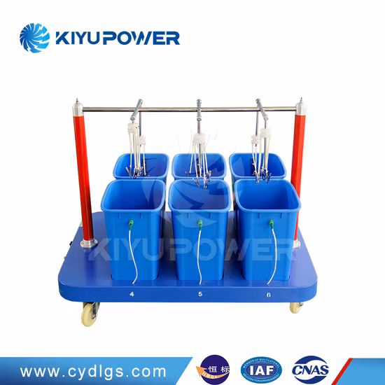 Equipamento para testador dielétrico para luvas e botas (equipamentos de proteção individual)